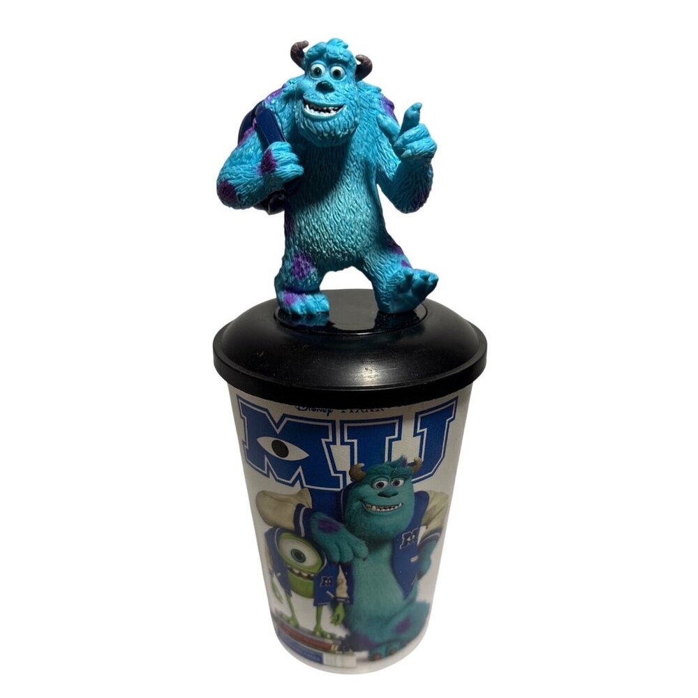 Disney Pixar Monsters University Sulley Lid Topper & Beverage Cup By Snapco LLC